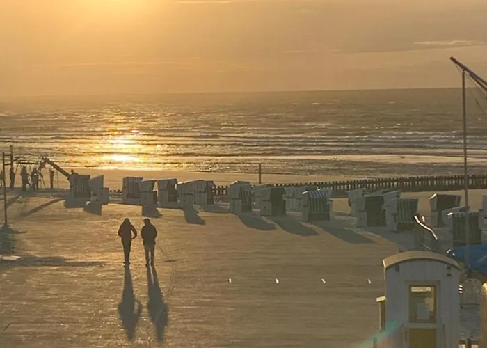 Strandnahe, Moderne Auf Wangerooge, Seeluft 34 *